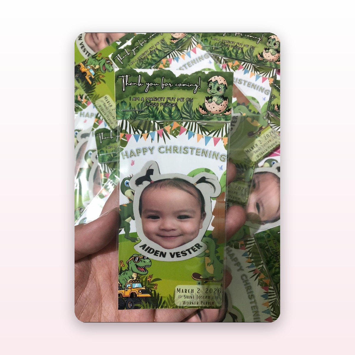 Personalized Ref Magnet